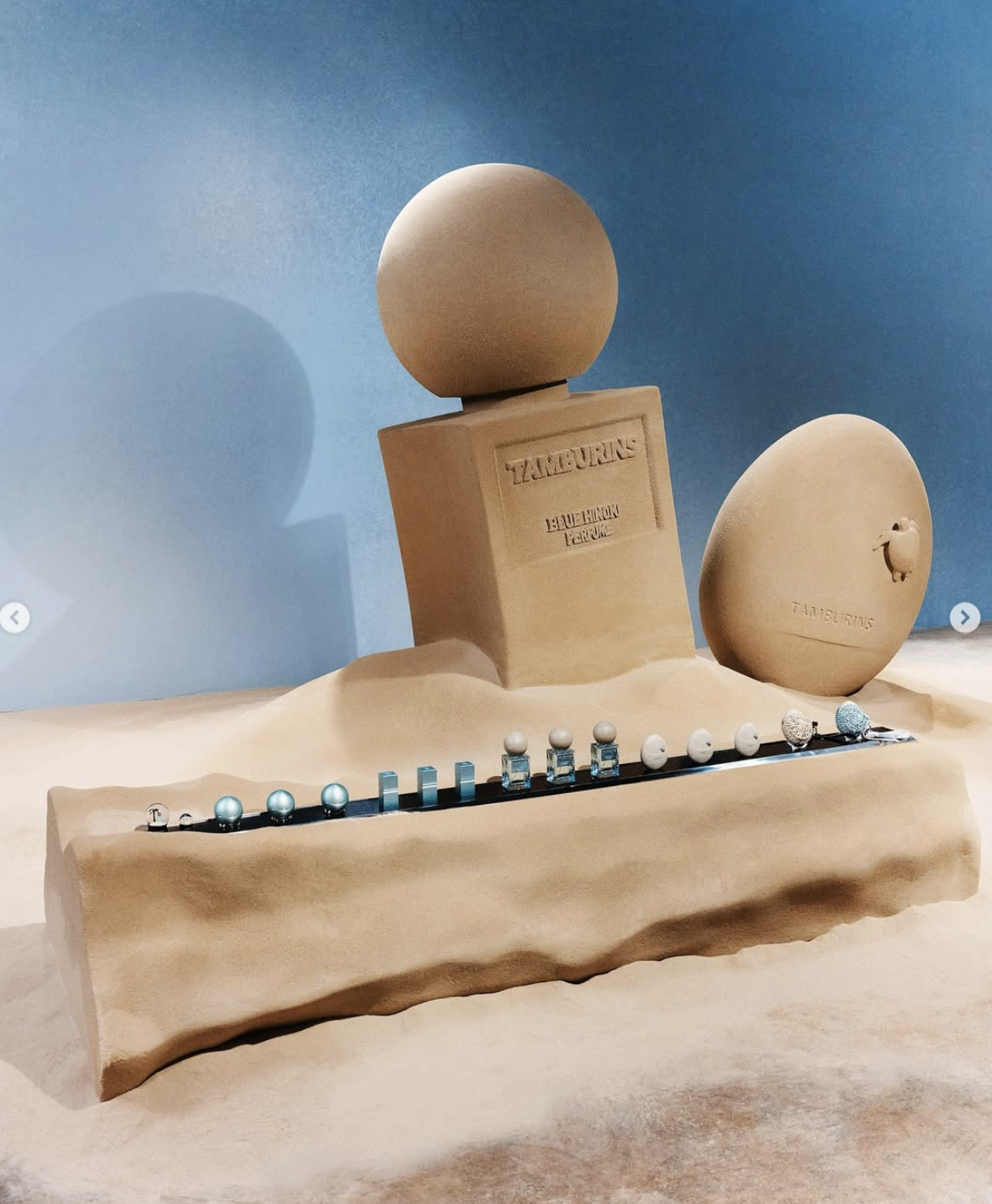 모래 오브제 제작 1